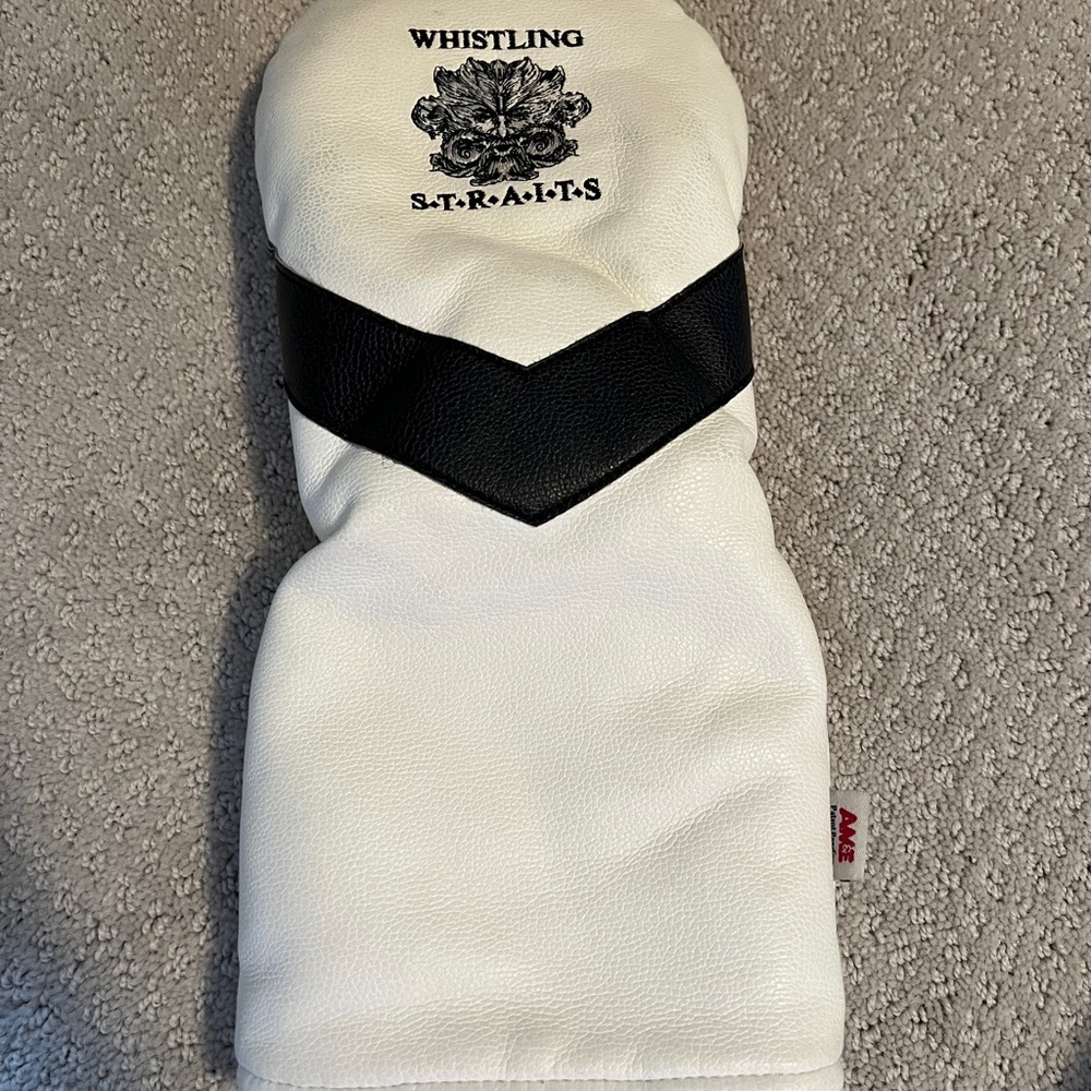 Whistling straits, driver head cover